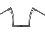 380 Flow Bar FAT Handlebar with 1 1/4" Clamp Diameter 3-Hole Raw 1 1/4" Throttle By Wire Throttle Cables
