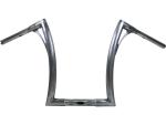 430 Extra Tall Flow Bar Super Fat Handlebar for Road Glide with 1 1/4" Clamp Diameter 3-Hole Raw 1,4" Throttle By Wire