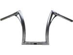 280 Medium Flow Bar Super Fat Handlebar for Road King with 1 1/4" Clamp Diameter 3-Hole Raw 1,4" Throttle By Wire