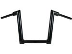 2" Str8UP Handlebar for Road Glide Tall (380mm) Black Powder Coated Cable Clutch