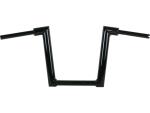 2" Str8UP Handlebar for Road Glide Tall (380mm) Black Powder Coated Hydraulic Clutch Throttle By Wire