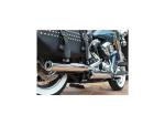 BSL Gun glatt Slip On Mufflers Donut Endkappe Chrome Show Chrome – 13 FLSTFB 103, 13 FLSTF 103, 07-12, 14-16 FLSTF, 10-12, 14-16 FLSTFB, 16 FLSTFBS