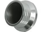 BSL Straight Endkappe E3 POL. Staight Billet Endkappes poliert 70 mm – For Straight E3 Hot Shot Pipes