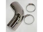 BSL E3 Hitzeschild Hitzeschild Rear poliert – Heatshield Rear for E3 BSL Rainbow and Rainbow Down Under Hot Shot Pipes