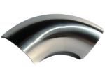 BSL Curved Hot Shot Pipes E2 Hitzeschild for Sportster Models glatt poliert – Heatshield for BSL E2 Big Twin and E3 Sportster Rainbow and Rainbow Down Under Hot Shot Pipes