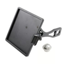 Cult-Werk, seitliche Kennzeichenhalterung, schwarz mit Aussen Rahmen Deutschland für Harley-Davidson® Dyna 15-17