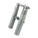 EMD, Bombshell triple tree set. Long. Semi-Polished für Harley-Davidson® 39-mm-Gabelrohre