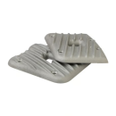 EMD, Ribster rocker cover set. Raw für Harley-Davidson® 84-99 Evo Big Twin (NU)