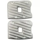 EMD, Ribster rocker cover set. Semi-polished für Harley-Davidson® 84-99 Evo Big Twin (NU)