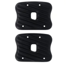 EMD, Sportster Ribster rocker cover set. Black für Harley-Davidson® 86-03 XL Sportster (NU)