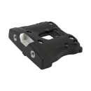 EMD, WTF 'Iron style' rocker cover. Black Cut für Harley-Davidson® 04-22 XL Sportster (NU) Pro Stück