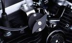 Stellhebel für manuell verstellbare PENZL-BIKES Auspuffanlagen in Alu-Blank, Alu-poliert und Alu-schwarz