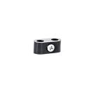 Killer Custom, throttle/idle cable clamps. schwarz, 4.7mm – 4.7mm O.D. throttle / idle cables