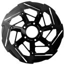 Kodlin by SBS, "7-spoke" Brems rotor vorne rechts. Schwarz | vorne: 2015–2026 Softail (außer 2017 FXSE)