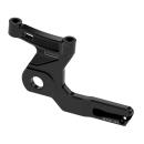 Rick’s Motorcycles Clubstyle Radial-Bremssatteladapter, hinten links, mattschwarz – Rear: 18-26 M8 Softail