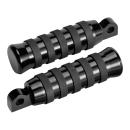 Rick’s Motorcycles – foot pegs O-ring style. schwarz – OE-Ersatz – All H-D with traditional male mount. (Excl. rider/passenger on: 18-26 Softail; 20-21 Livewire. Excl. rider location on: 15-20 XG; 10-22 XL1200X/XS; 11-20 XL1200C; 12-16 XL1200V)