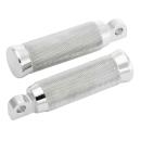 Rick’s Motorcycles – foot pegs Knurled style. gefräst – OE-Ersatz – All H-D with traditional male mount. (Excl. rider/passenger on: 18-26 Softails; 20-21 Livewire. Excl. rider location on: 15-20 XG; 10-22 XL1200X/XS; 11-20 XL1200C; 12-16 XL1200V)