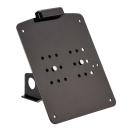 Rick’s Motorcycles – seitlicher Kennzeichenhalter kurz schwarz – 08-17 Softail (excl. 13-17 FXBS Breakout; 08-11 FXCW/C Rockers) (NU)