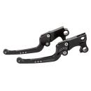 Rick’s Motorcycles – Good Guys Brems- und Kupplungshebel-Set schwarz – 14-16 FLT/Touring; 06-17 V-Rod. With hydraulic clutch (NU)