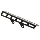 Rick’s Motorcycles – belt guard Square holes. glänzend schwarz – 08-17 Twin Cam Softail (NU)