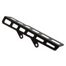 Rick’s Motorcycles – belt guard Square holes. mattschwarz – 08-17 Twin Cam Softail (NU)