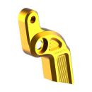 Rick’s Motorcycles – Schalthebelverlängerung. gold – OE-Schalthebel – 18-26 Softail; 17-26 Touring; 17-26 Trike