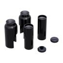 Rick’s Motorcycles – Gabel-Abdeckungsset, 6-teilig. schwarz – 02-11 V-Rod (excl. Street Rod and Muscle with inverted forks) (NU)