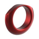Rick’s Motorcycles – 'Good Guys 3' air Intake ring. rot – H-D with Rick's 721018 or 721019 'Good Guys 3 Port Hole' air cleaner assemblies