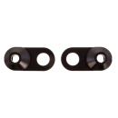 Rick’s Motorcycles – vorn Atto turn signal mount set. schwarz – Universal
