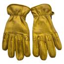 ROKKER Ride Hard Motorradhandschuhe – Gelb – Größe S