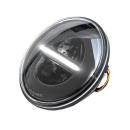 Killer Custom, 5-3/4" LED headlamp unit. ECE approved