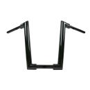 Kodlin, 2" Str8Up handlebar extra tall 43 cm high. Black
