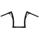 Kodlin, 1-1/4" Flow Bar. Tall, without brace. Black