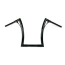 Kodlin Flow-bar super fat Lenker extra. Schwarz | Passend: Road Glides: 2015–2023 FLTRX; FLTRXS; FLTRXST; FLTRU; 2020–2021 FLTRXSE (außer other CVO). Modelle mit 1.25" Durchmesser risers (NU)