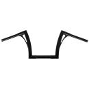 Kodlin Flow-bar super fat Lenker mittelhoch. Schwarz | Passend: 2017–2022 (NU) FLHR Road King 107; 2017–2019 (NU) FLHRC Road King Custom 107; 2017–2025 FLHRXS Road King Special 114