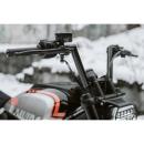 Killer Custom, 1-1/4" Mini Ape handlebar. Black