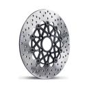 Brembo schwimmend gelagerte Edelstahl-Bremsscheibe vorne – 00-14 Softail; 00-05 Dyna; 00-07 FLT/Touring; 00-13 XL Sportster; 08-12 XR1200