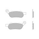 Brembo Sintermetall-Bremsbeläge hinten – hinten: 08-17 Softail; Dyna – OE 42298-08