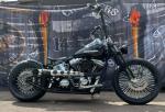 MCJ - 2 in 1 Hot Rod Komplett Anlage in Chrom oder Schwarz mit EG Erlaubnis - FÜR SOFTAIL 1340 EVO