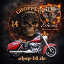 PENZL AUSPUFFANLAGE FÜR - Harley-Davidson - Dyna Switchback (FLD) - Motor TC103 - Baujahr 2012 bis 2016  - nur mit manuelle Steuerung