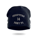 Choppers n Partys Beanie Schwarz Mütze bestickt