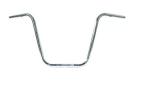 1" Apehanger 40cm Höhe in Chrom für Harley-Davidson® 08–24  E-Gas mit Risern mit 1 Zoll Innendurchmesser (NU)