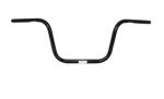 1" Apehanger 3-Loch-Ausführung 27cm Höhe in Schwarz für Harley-Davidson® 82-22 (außer 08-22 E-Gas und 88-11 Springer-Modelle) mit Risern für 1" Lenker