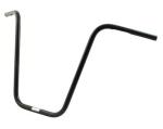 1" Apehanger 50cm Höhe in Schwarz für Harley-Davidson® 82-22 (außer 08-22 E-Gas und 88-11 Springer-Modelle) mit Risern für 1" Lenker