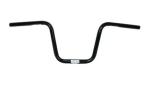 1" Apehanger 3-Loch-Ausführung 25cm Höhe in Schwarz Narrow-Style für Harley-Davidson® 82-22 H-D (außer 08-22 mit E-Gas und 88-11 Springer-Modelle) mit Risern für 1" Lenker