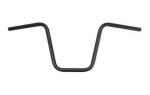 1" Apehanger 3-Loch-Ausführung 30cm Höhe in Schwarz Narrow-Style für Harley-Davidson® 82-24 H-D mit mechanischem Gaszug & E-Gas (außer 88-11 Springer-Modelle) mit Risern für 1" Lenker
