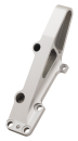 Für Brembo: Bremssattelhalter rechts für Öhlins-Gabel – 40 mm, 300-mm-Scheibe, klar eloxiert