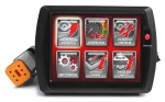 Dynojet Power Vision – Modelle mit CAN-Bus und Delphi Einspritzanlage wie Street 2013-2020, XL Sportster 2014-2022, Dyna 2012-2017, Softail 2011-2020, Touring 2014-2020 and Trike 2014-2020, schwarzes Gehäuse