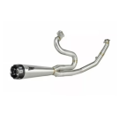 Zard - 2-1 Stainless Steel M8 Touring exhaust system. Raw ClubStyle - für Harley-Davidson® 21-23 FLT/Touring with 107"/114"/117" Auspuffanlage Auspuff