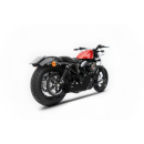 Zard - Conical 2-1 Sportster exhaust system. Matte black ClubStyle - für Harley-Davidson® 14-16 XL883/1200 Sportster  Auspuffanlage Auspuff